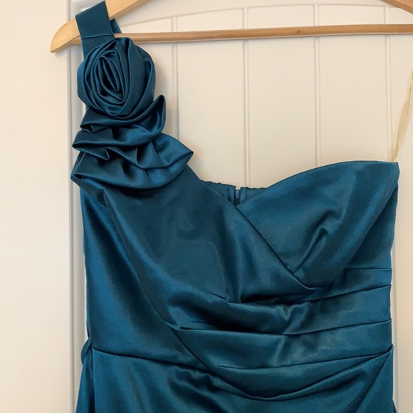 Teal Cocktail/Formal Dress - Picture 2 of 5